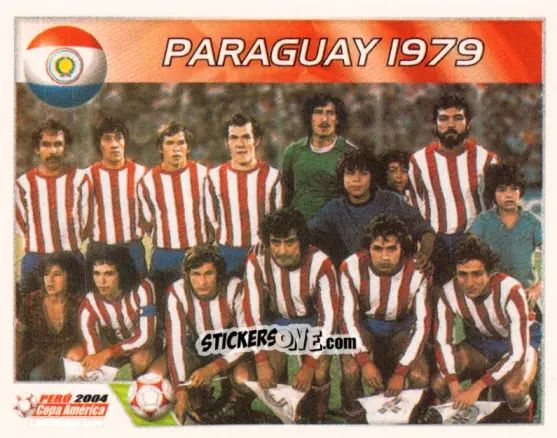 Cromo Paraguay 1979 - Copa América. Perù 2004 n. 14 - Navarrete