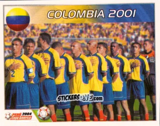 Cromo Colombia 2001 - Copa América. Perù 2004 n. 22 - Navarrete