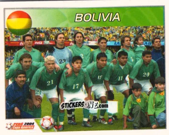 Cromo Bolivia - Copa América. Perù 2004 n. 28 - Navarrete