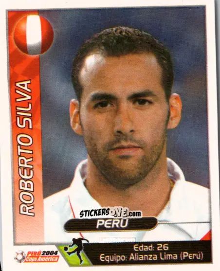 Sticker Roberto Silva - Copa América. Perù 2004 n. 42 - Navarrete