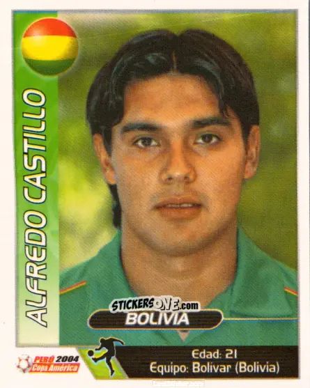 Cromo Alfredo Castillo - Copa América. Perù 2004 n. 94 - Navarrete
