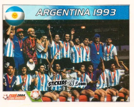 Cromo Argentina 1993 - Copa América. Perù 2004 n. 97 - Navarrete