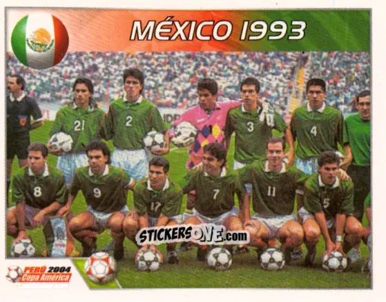 Figurina Mexico 1993 - Copa América. Perù 2004 n. 99 - Navarrete