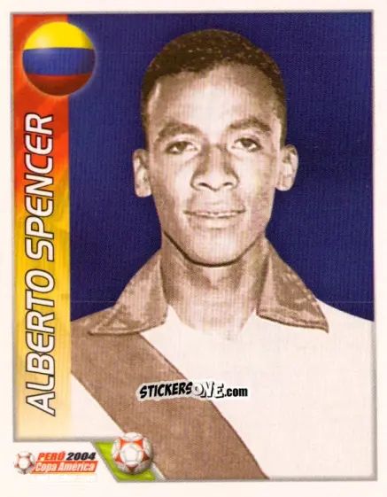 Cromo Alberto Spencer - Copa América. Perù 2004 n. 100 - Navarrete