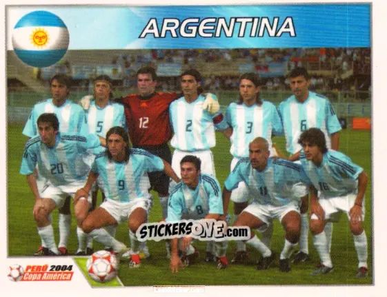 Cromo Argentina - Copa América. Perù 2004 n. 101 - Navarrete