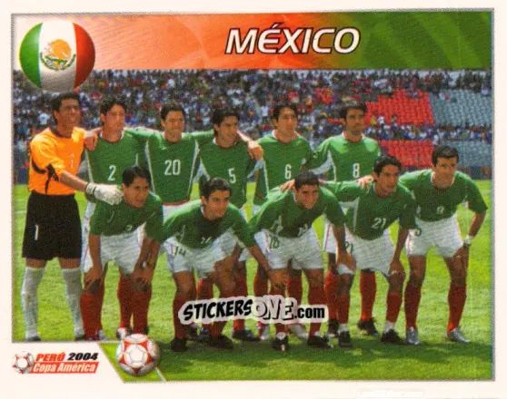Figurina Mexico - Copa América. Perù 2004 n. 103 - Navarrete