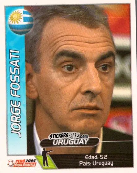 Figurina Jorge Fossati - Copa América. Perù 2004 n. 122 - Navarrete