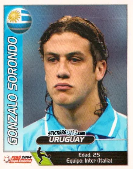 Figurina Gonzalo Sorondo - Copa América. Perù 2004 n. 126 - Navarrete