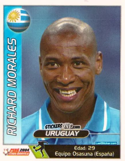 Cromo Richard Morales - Copa América. Perù 2004 n. 138 - Navarrete