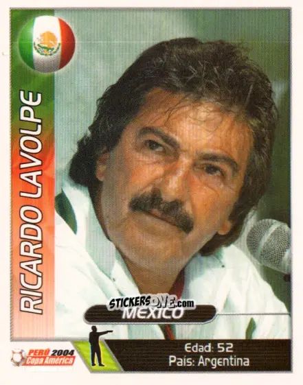 Figurina Ricardo Lavolpe - Copa América. Perù 2004 n. 139 - Navarrete