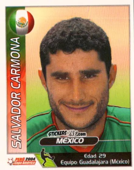 Figurina Salvador Carmona - Copa América. Perù 2004 n. 146 - Navarrete
