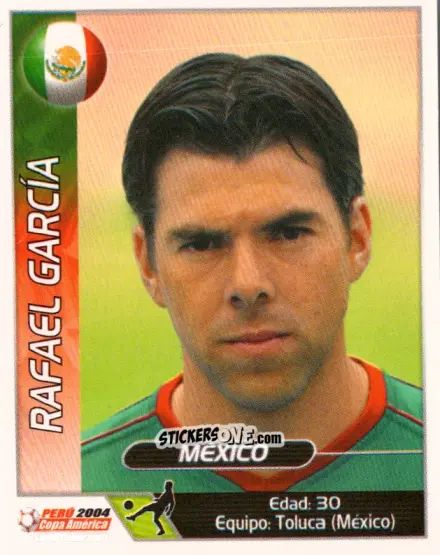 Cromo Rafael Garcia - Copa América. Perù 2004 n. 147 - Navarrete