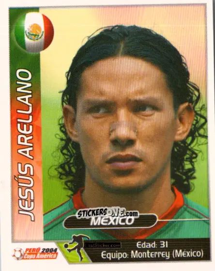 Cromo Jesus Arellano - Copa América. Perù 2004 n. 153 - Navarrete