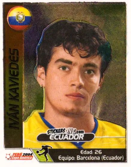 Cromo Ivan Kaviedes - Copa América. Perù 2004 n. 169 - Navarrete