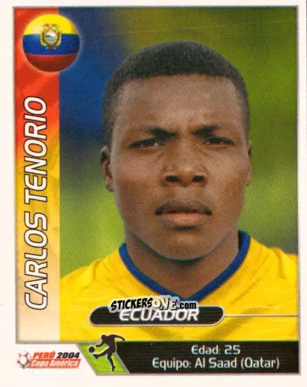Sticker Carlos Tenorio - Copa América. Perù 2004 n. 171 - Navarrete