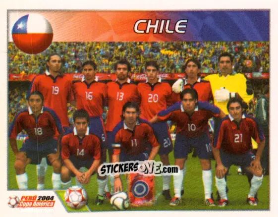 Cromo Chile - Copa América. Perù 2004 n. 180 - Navarrete
