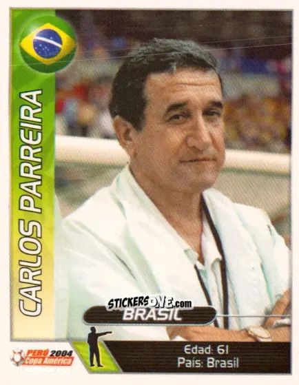Sticker Carlos Parreira - Copa América. Perù 2004 n. 181 - Navarrete