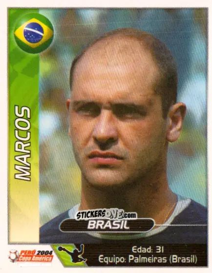 Cromo Marcos - Copa América. Perù 2004 n. 182 - Navarrete