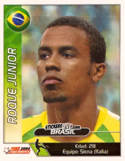 Figurina Roque Junior - Copa América. Perù 2004 n. 186 - Navarrete