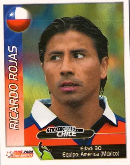 Cromo Ricardo Rojas - Copa América. Perù 2004 n. 236 - Navarrete