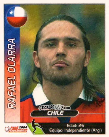 Figurina Rafael Olarra - Copa América. Perù 2004 n. 237 - Navarrete