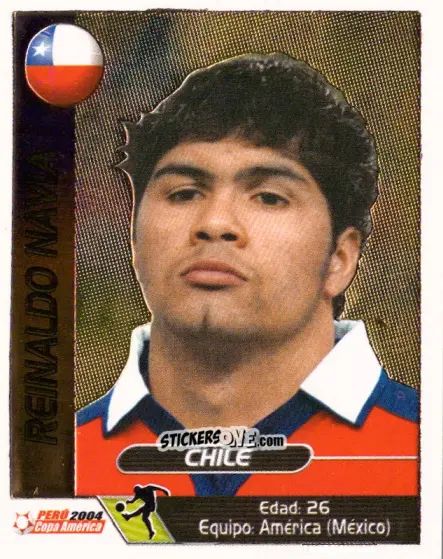 Cromo Reinaldo Flava - Copa América. Perù 2004 n. 245 - Navarrete