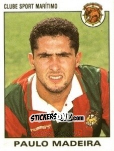 Sticker Paulo Madeira - Futebol 1993-1994 n. 83 - Panini