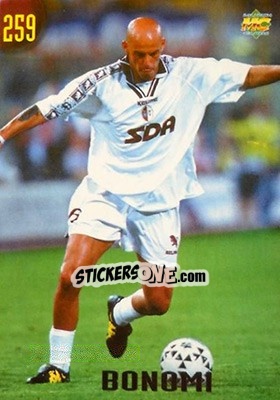 Figurina Bonomi - Calcio 1999-2000 Etichetta Nera n. 259 - Mundicromo