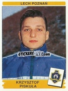 Figurina Krzysztof Piskuła - Liga Polska 1996-1997 n. 104 - Panini