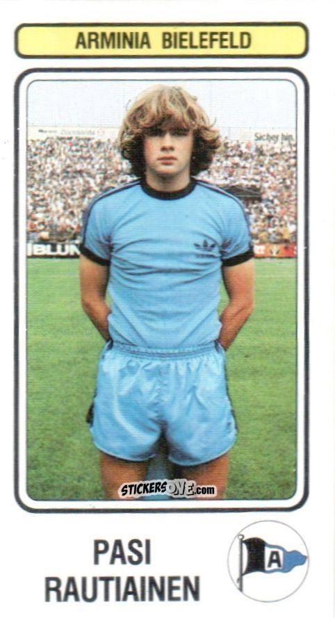Sticker Pasi Rautiainen - German Football Bundesliga 1982-1983 n. 39 - Panini