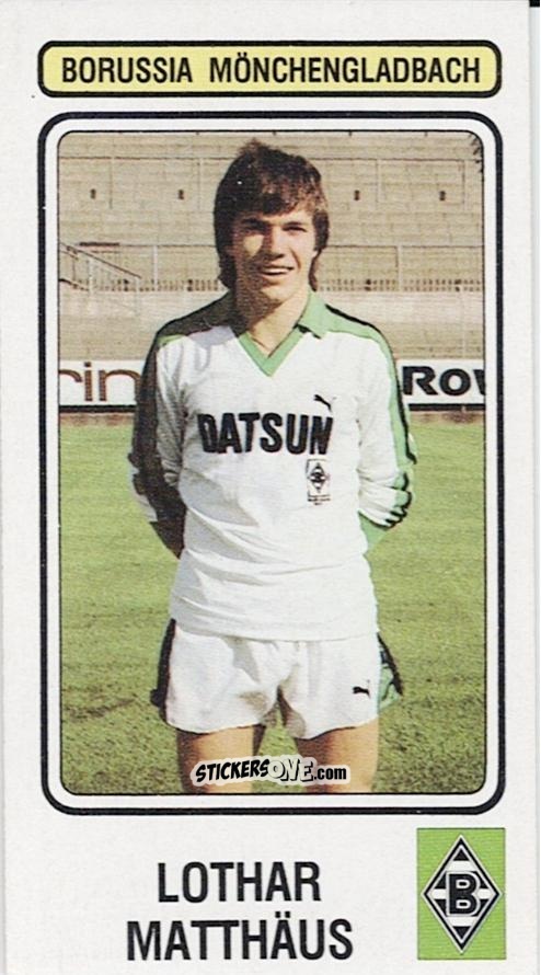 Figurina Lothar Matthäus - German Football Bundesliga 1982-1983 n. 309 - Panini