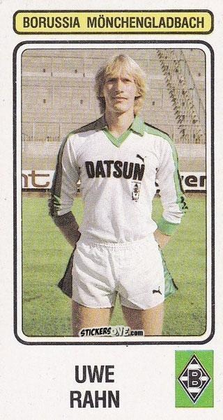 Cromo Uwe Rahn - German Football Bundesliga 1982-1983 n. 310 - Panini