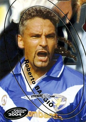Figurina R. Baggio - Calcio Cards 2003-2004 n. 7 - Panini