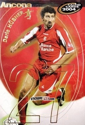 Figurina Hubner - Calcio Cards 2003-2004 n. 18 - Panini