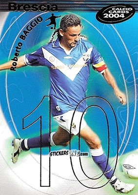 Figurina R. Baggio - Calcio Cards 2003-2004 n. 35 - Panini