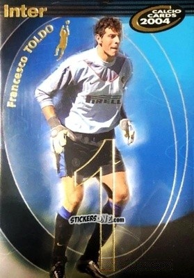 Figurina Toldo - Calcio Cards 2003-2004 n. 55 - Panini