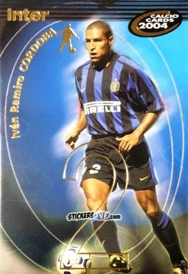 Sticker Ivan Ramiro Cordoba - Calcio Cards 2003-2004 n. 57 - Panini