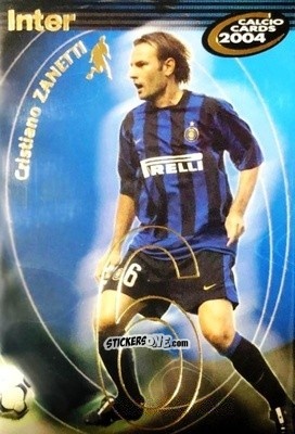Cromo C. Zanetti - Calcio Cards 2003-2004 n. 60 - Panini