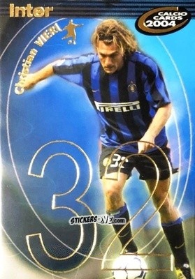 Cromo Vieri - Calcio Cards 2003-2004 n. 63 - Panini