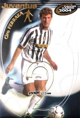Figurina Ferrara - Calcio Cards 2003-2004 n. 65 - Panini