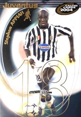 Cromo Appiah - Calcio Cards 2003-2004 n. 68 - Panini
