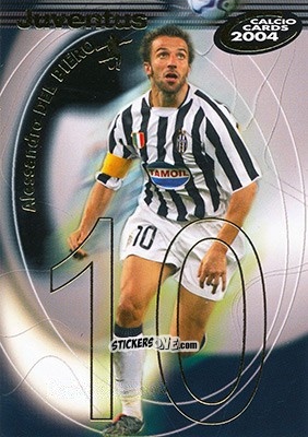Cromo Del Piero - Calcio Cards 2003-2004 n. 71 - Panini