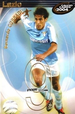 Figurina Corradi - Calcio Cards 2003-2004 n. 80 - Panini