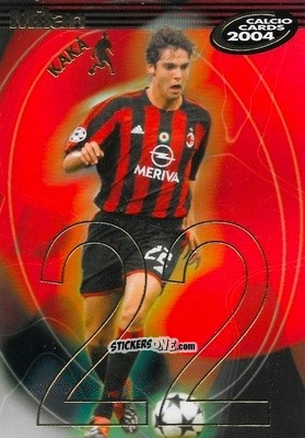 Cromo Kaka - Calcio Cards 2003-2004 n. 96 - Panini