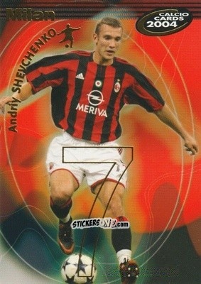 Cromo Shevchenko - Calcio Cards 2003-2004 n. 99 - Panini
