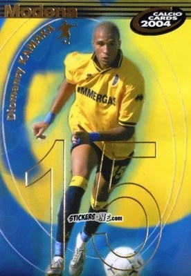 Cromo Kamara - Calcio Cards 2003-2004 n. 108 - Panini