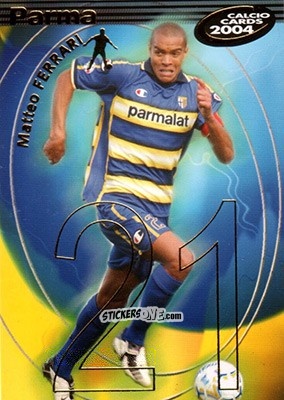 Cromo Ferrari - Calcio Cards 2003-2004 n. 112 - Panini