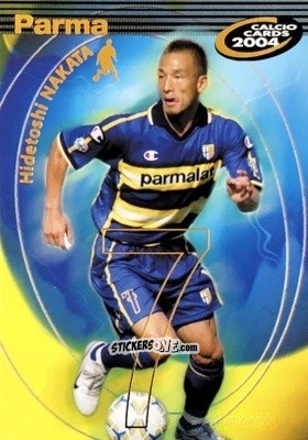 Figurina Nakata - Calcio Cards 2003-2004 n. 116 - Panini