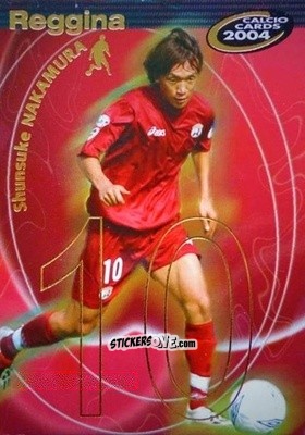 Cromo Nakamura - Calcio Cards 2003-2004 n. 133 - Panini