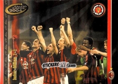 Cromo Inter-Milan 1-1 - Calcio Cards 2003-2004 n. M6 - Panini